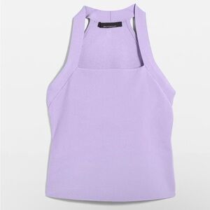 White House Black Market Lilac Camisole Top